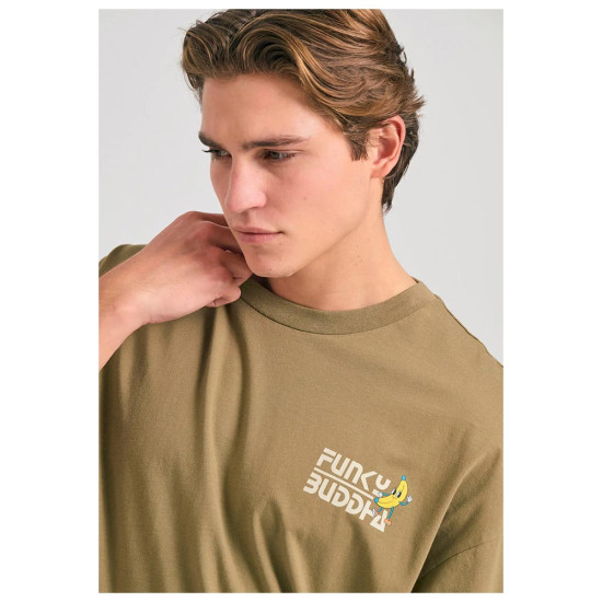 Funky Buddha Ανδρική κοντομάνικη μπλούζα Funky Buddha Ανδρική κοντομάνικη μπλούζα